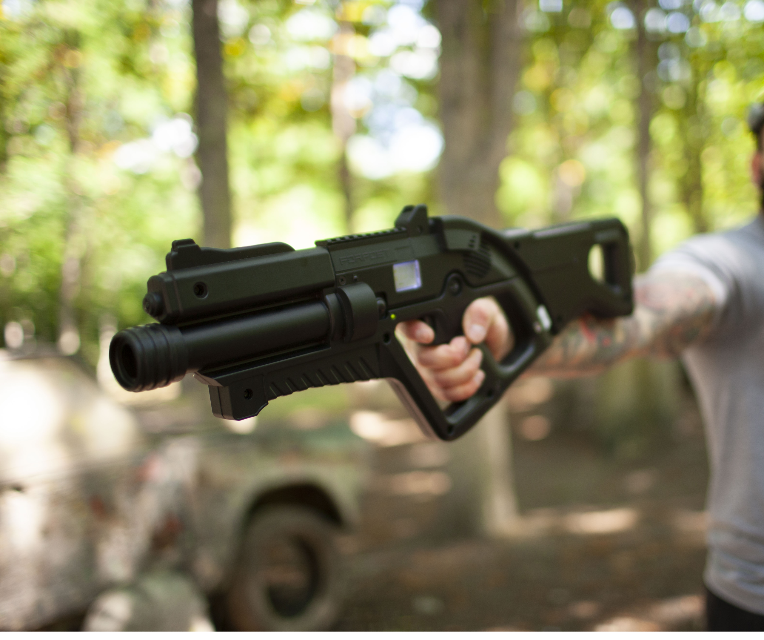 Armes interactives de laser game LudikCamp